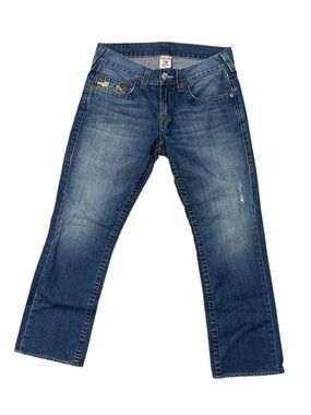 Men's True Religion Jeans with Camo Pockets Size 32